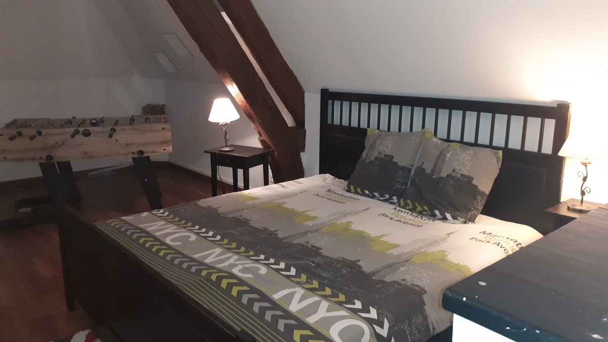 Chambre Deauville avec lit king size et lit double