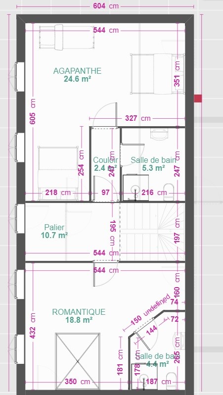 PLAN 1ER ETAGE