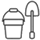 Pelle et seau