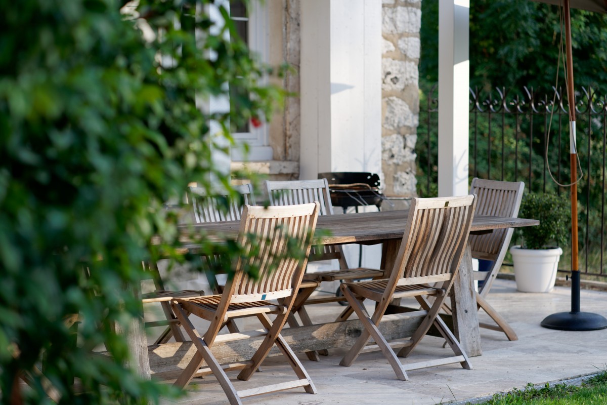 Terrasse à disposition