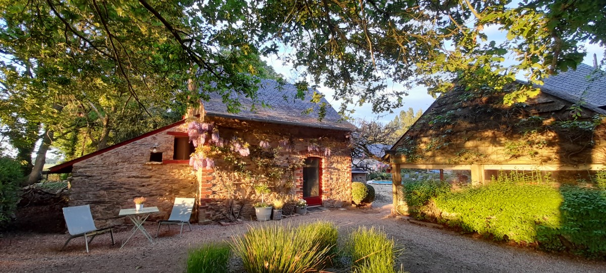 Le jardin privatif de la Maison du Boulanger