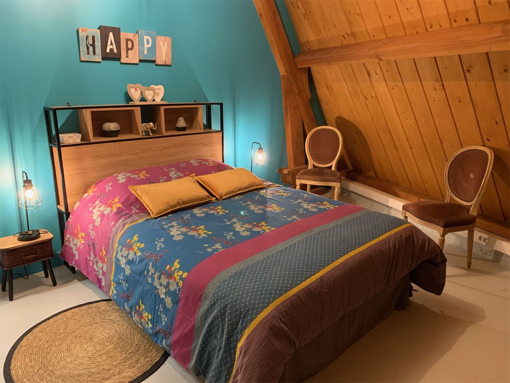 Chambre BOHÈME + 1 lit d'appoint