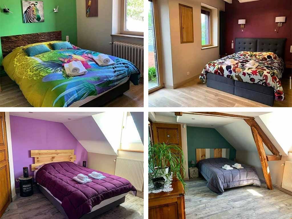 CHAMBRES GITE DU PIED DE BICHE